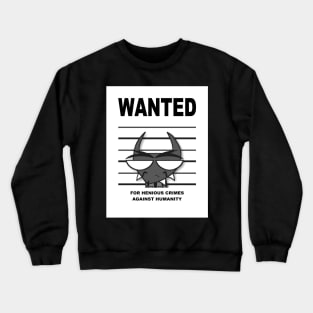 DEVIL TO PAY wanted poster Crewneck Sweatshirt